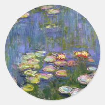 Water Lilies 10 Stickers