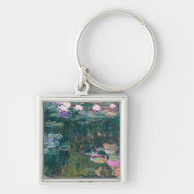 Water Lilies 5 Keychain