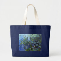 Water Lilies, Claude Monet Bags