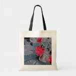 Water lilies flowers tote bag