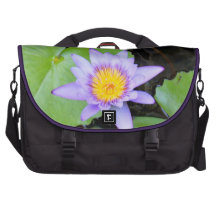 Water Lily Laptop Bag