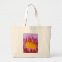 Water Lily Macro Tote Bags