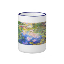 Water Lily Pond Claude Monet Coffee Mugs
