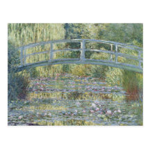Water-Lily Pond, Symphony in Green - Claude Monet Post Cards