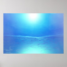 Water Mountain Poster
