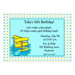 Water Park Birthday Invitation