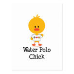 Water Polo Chick Postcard