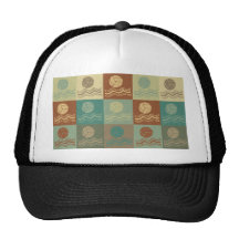 Water Polo Pop Art Mesh Hat