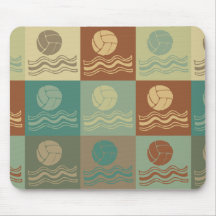Water Polo Pop Art Mouse Mat