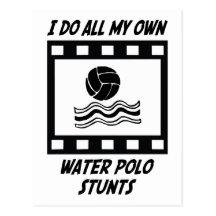Water Polo Stunts Post Card