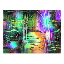 Water scene post card