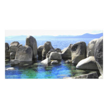 Water Stonehenge ~ Lake Tahoe Photocard Personalised Photo Card