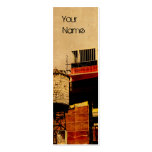 water tower business card design