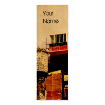 water tower business card design