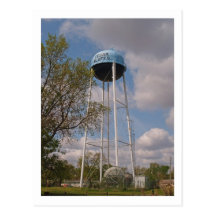 WATER WORKS POSTCARD