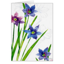 watercolor card