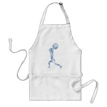 Watercolor Clean & Jerk in Blue Aprons