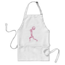 Watercolor Clean & Jerk in Pink Aprons
