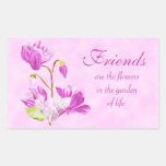 Watercolor Flowers Sticker