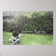 Watercolor Paintings Poster