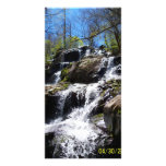 Waterfall Escapades Custom Photo Card