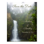 Waterfall Save the Date Postcard