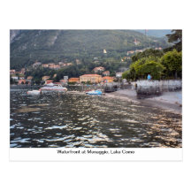 Waterfront at Menaggio, Lake Como Postcards