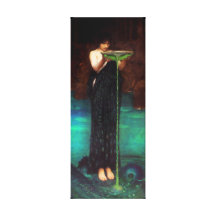 Waterhouse Circe Invidiosa Canvas Poster Stretched Canvas Prints