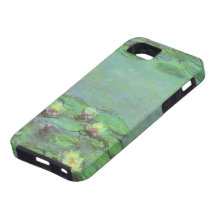 Waterlilies by Monet, Vintage Floral Impressionism iPhone 5 Cover