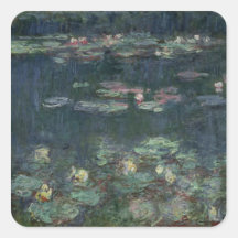 Waterlilies: Green Reflections, 1914-18 Sticker