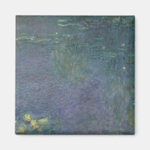 Waterlilies: Morning, 1914-18 Refrigerator Magnet