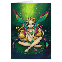 "Waterlily" Greeting Card