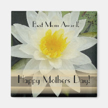 Waterlily Mothers Day Magnet