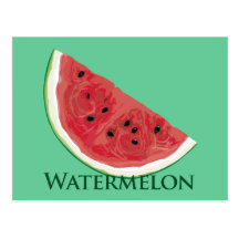 Watermelon Slice Post Card