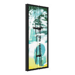 Waved tower gallery wrapped canvas