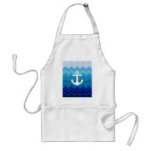 Waves & Anchor Aprons