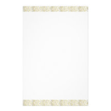 Wavy Lines Border Stationery