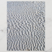 Wavy pattern on sand custom flyer