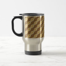 Wavy Ripples - Chocolate Marshmallow Mug