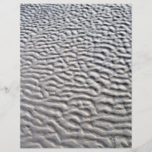 Wavy Sand patterns Personalized Flyer
