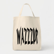 wazzzup (blk) bags