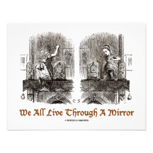 We All Live Through A Mirror (Wonderland) Custom Invite