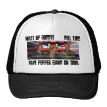 WE'RE COMMIN TO YOUR TOWN, DAVE PEPPER BAN... Mesh Hat