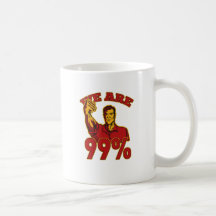 We are 99% Occupy Wall Street American Worker Coffee Mug