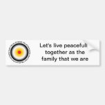 We are all related bumper stickers