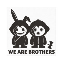 "We Are Brothers" Gallery Wrap Canvas