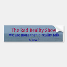 We are more then a reality talk show bumper sticker