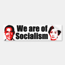 We are of Socialism Bumper Sticker