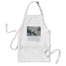 We are the dreamers of dreams aprons