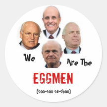 We Are The Eggmen Stickers